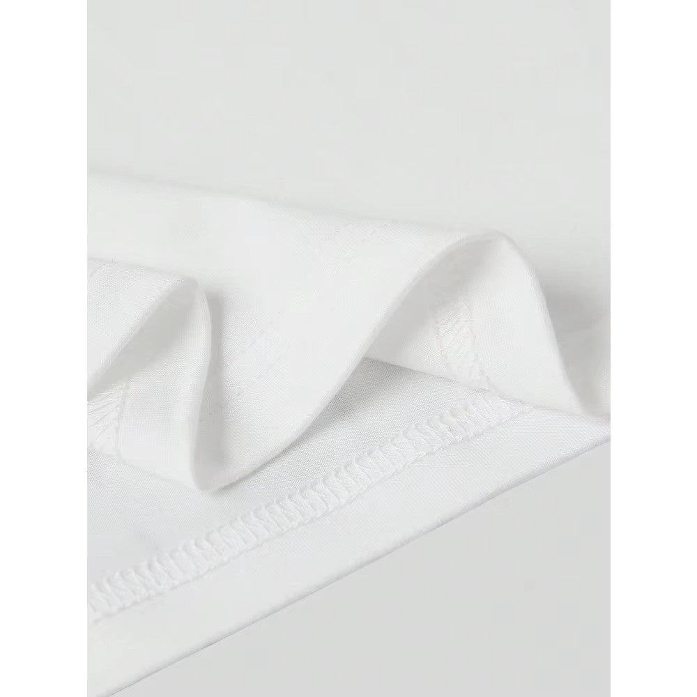 Men T-thirts Cristiano Ronaldo Pure Cotton American-style Streets Both Sexes Fashionable Vintage Print Short-sleeved T-shirt