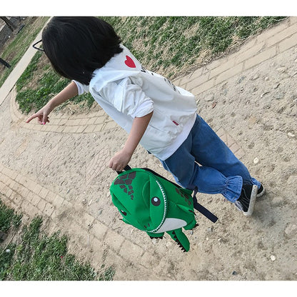 New Cartoon Dinosaur Baby School Bag Girl Kindergarten Oxford Cloth SchoolBag Boy Waterproof Child Animal Backpack Travel Bag