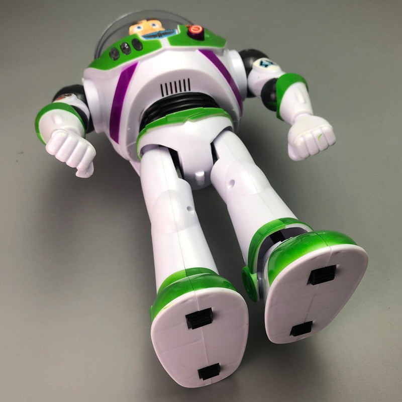 Boneco Articulado de 33cm do Buzz Lightyear de Toy Story 4 da Disney Pixar com Corpo de Pano, Fala e Edição Limitada para Coleção, Decoração e Presente