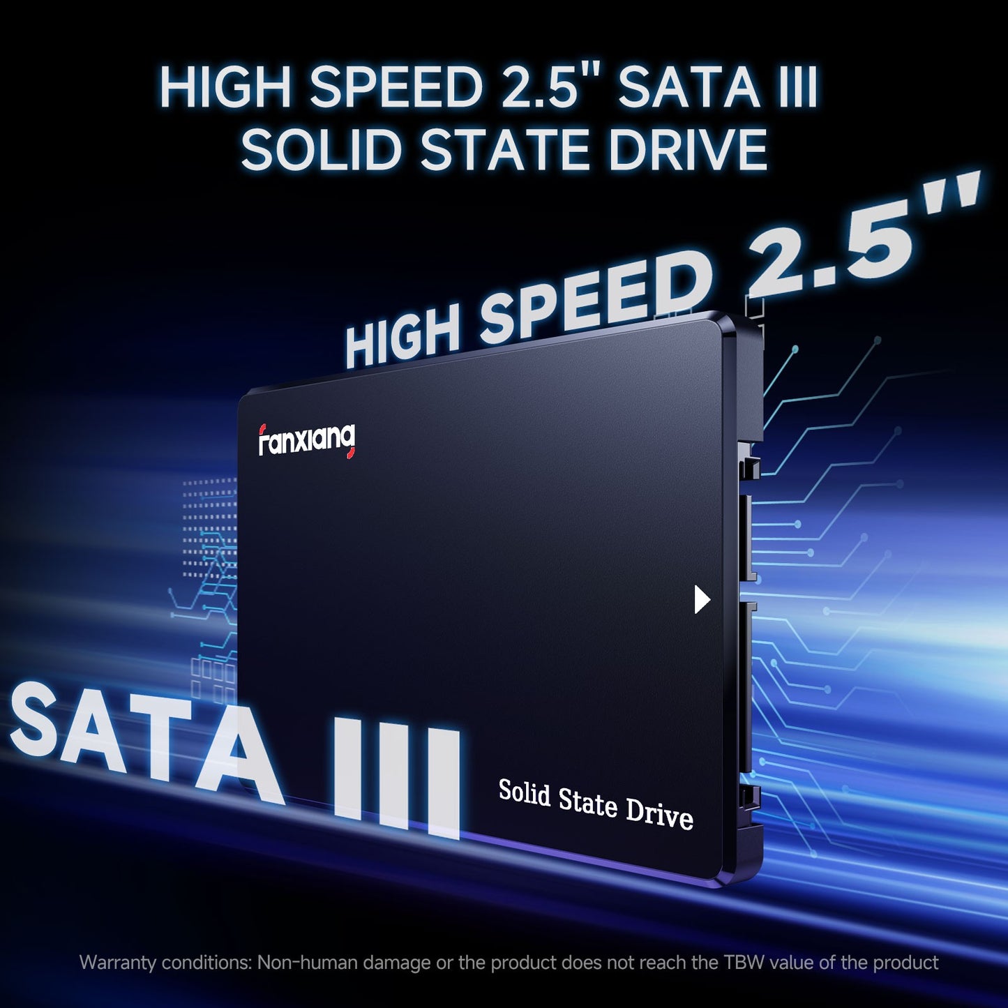 Fanxiang SSD S101Q 2.5 inch SATA SSD 256GB 512GB 1TB 2TB 560MB/s Hard Drive SATA3.0 Internal Solid State Disk For Desktop PC