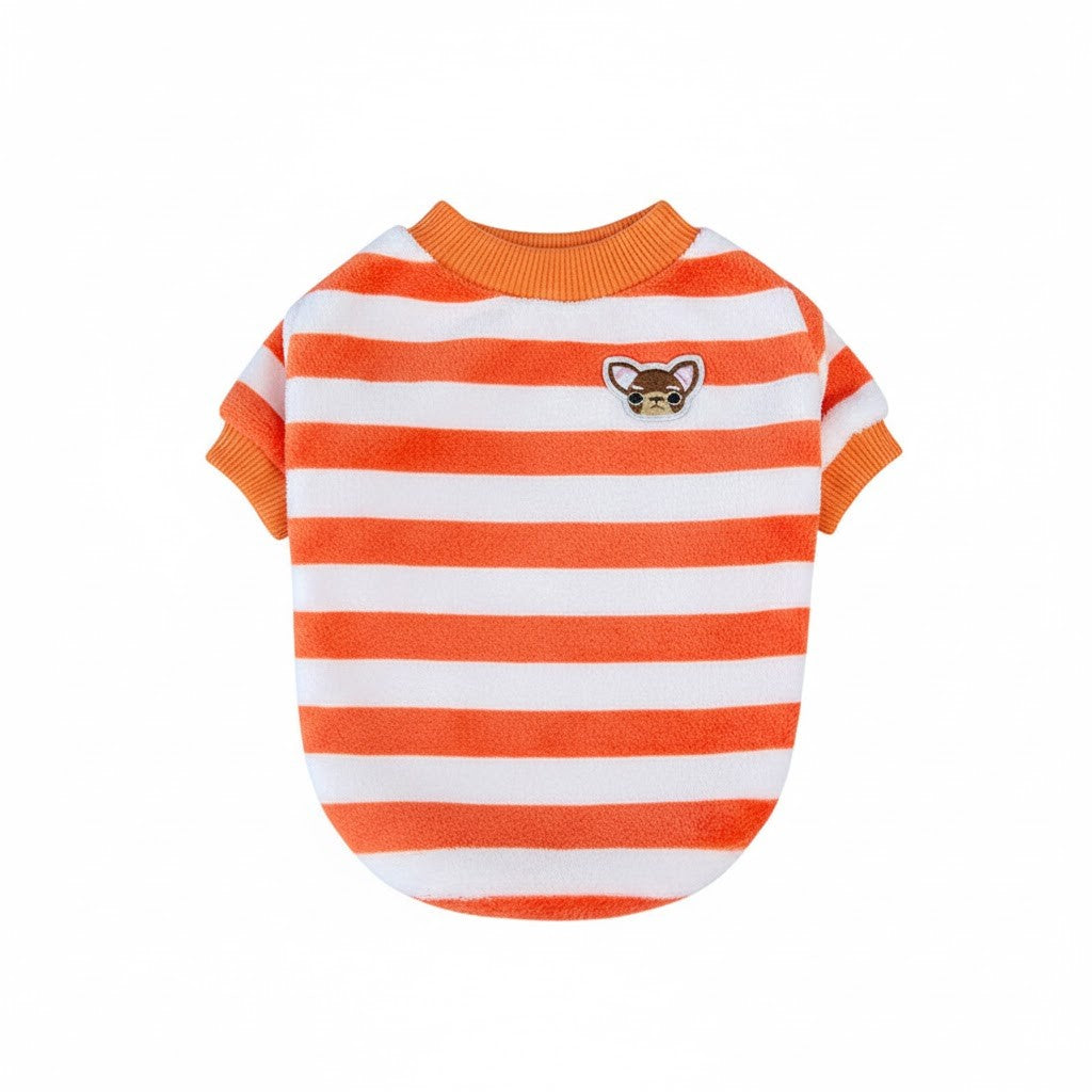 Colete de Luxo Coral Fleece para Cães Pequenos e Filhotes - Extra Quente, Super Macio, Respirável, Roupa de Inverno para Animais de Estimação
