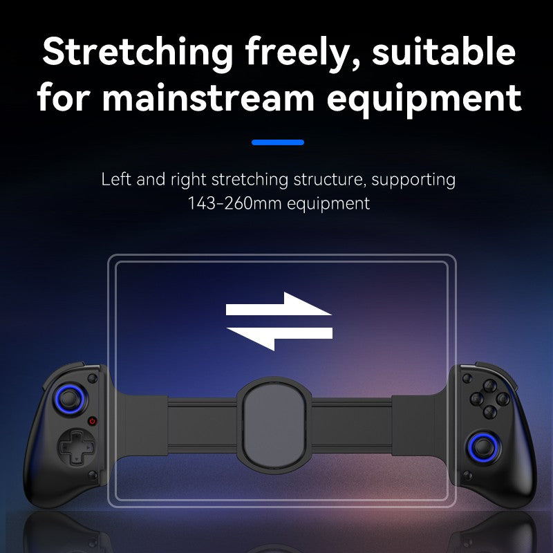 D11 Stretchable Game Controller Hall Trigger Supports Android Phone/Switch/PC/iOS/ Streaming Controller