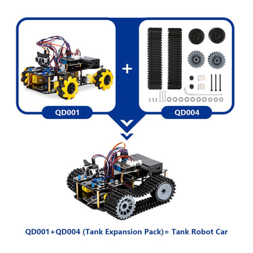 ESP32 Smart Robot Car Kit Carro de Controle Remoto para Projeto de Programação Arduino Kit de Codificação Científica de Educação STEM