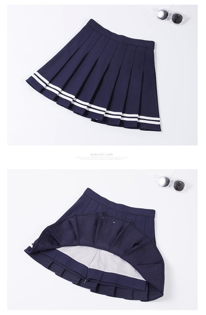 Pleated Tennis Skirt Womens Athletic Golf Sport Outfits Workout Running Mini Korean Style Sexy Harajuku Skirt