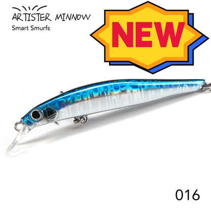 Isca de Pesca de Truta Hunthouse Isca Rígida Sinking Jerkbait 70/80/105mm 7/8.5/18.5g Artist Minnow Isca de Pesca Marinha Twitch Para Robalo