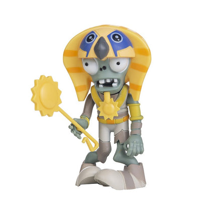Plantas vs Zumbis Anime Bonecos de Ação Disparervilha Obstáculo Zumbi Pirata Figura de Ação Modelo de Cola Dura Jogo de Batalha Presente Infantil