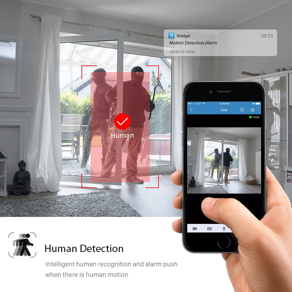 BESDER Ultra HD 8MP 4K IP Camera 48V POE 5MP 3MP 1080P Motion Detection RTSP Email Alert CCTV Video Surveillance Camera XMEye