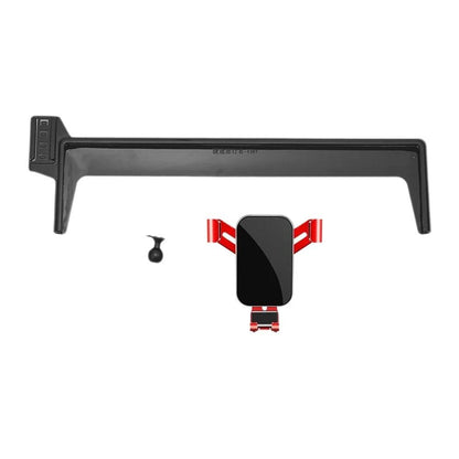 1 mobile phone holder + 1 base For Jetour T2 2023 2024 Car Phone Holder Bracket GPS Stand Mobile Accessories