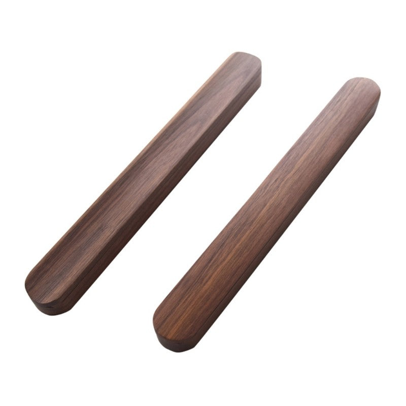 Natural Life Hashi de Madeira de Nogueira Preta estilo Japonês Antiderrapante com Caixa para PRESENTE Elegante Coreano Conjuntos de Hashi