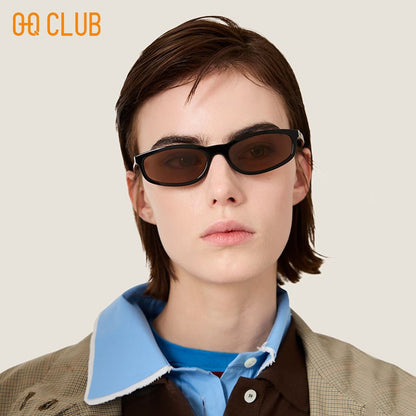 Óculos de Sol Femininos O-Q CLUB, Armação Quadrada, Marca de Grife, Masculinos, Estilo Masculino, Óculos, Luneta, Óculos de Sol Femininos, Lentes Masculinas