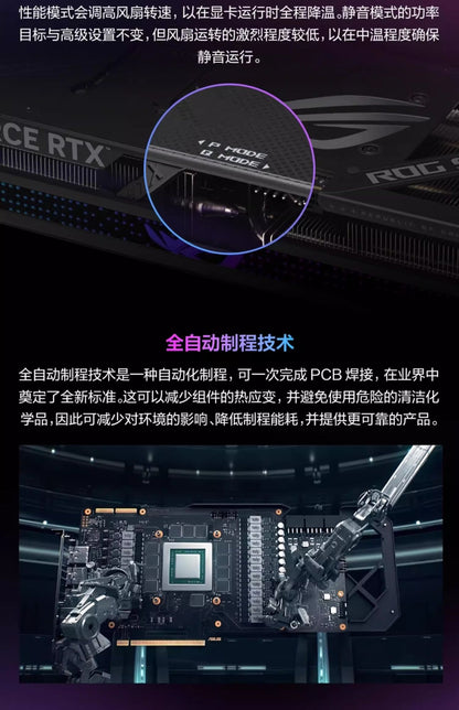 Placa de Vídeo Dedicada para Computador de Mesa de Jogos/Esports ROG Raptor TUF Esports Asus/ASUS 5070/5070Ti/16G 12G GDDR7