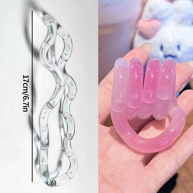 Rotating Twisting Fidget Toys Deformable Rope Educational Tangle Rope Stress Relief Sensory Toy Thinking Training Gifts ?? ????