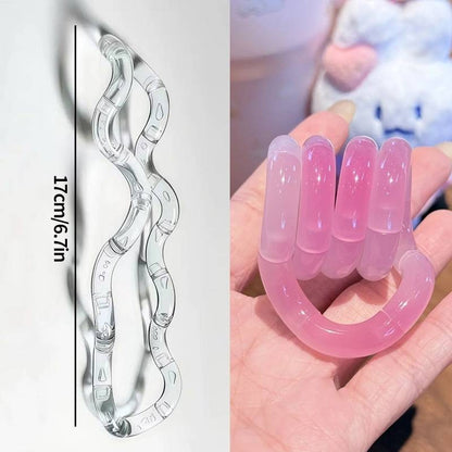 Rotating Twisting Fidget Toys Deformable Rope Educational Tangle Rope Stress Relief Sensory Toy Thinking Training Gifts ?? ????