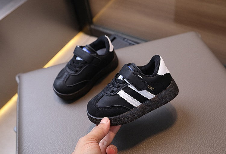 Toddler Baby Kids Fashion Design Walking Shoes Sneakers White Non-slip Casual Shoes Boys Girls Breathable Outdoor Sport Shoes