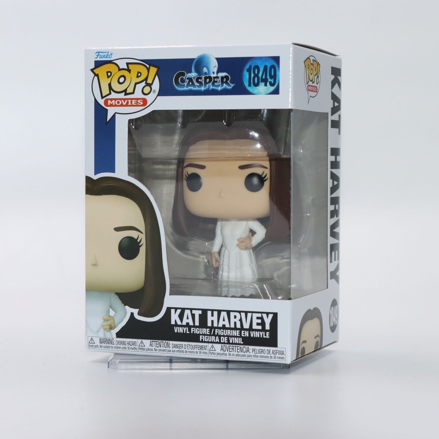 Funko Pop Original Casper Bonecos de Ação Kat Harvey Figura de Vinil de Aniversário de 30 Anos Modelo Brinquedos Presentes para Crianças Colecionar Boneca Decoração