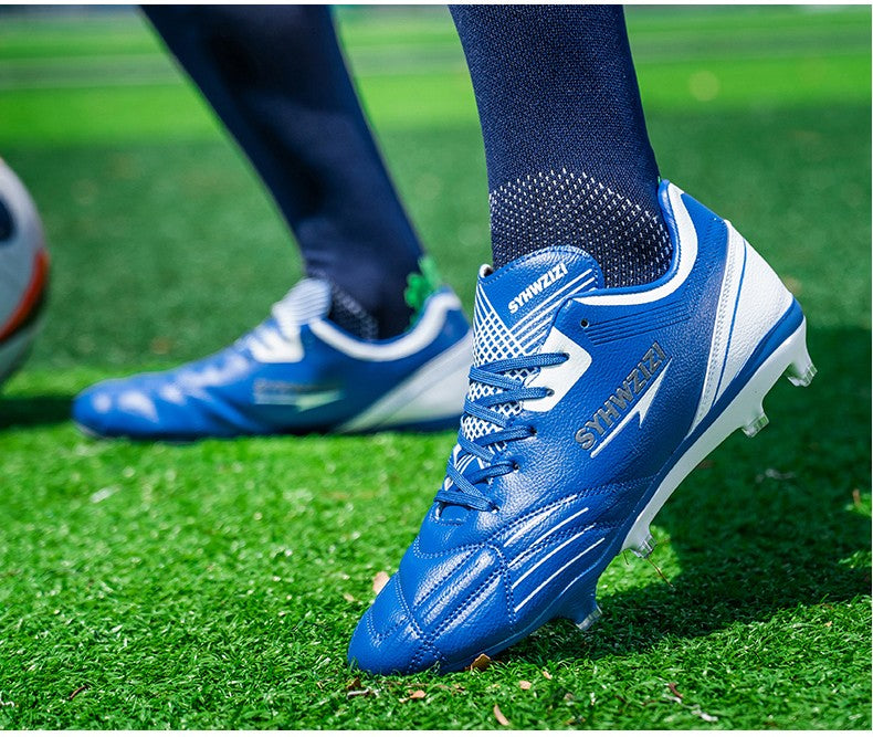 Unisex Football Shoes for Youth Training and Matches FG TF Lightweight Comfortable Durable Soccer Cleats
