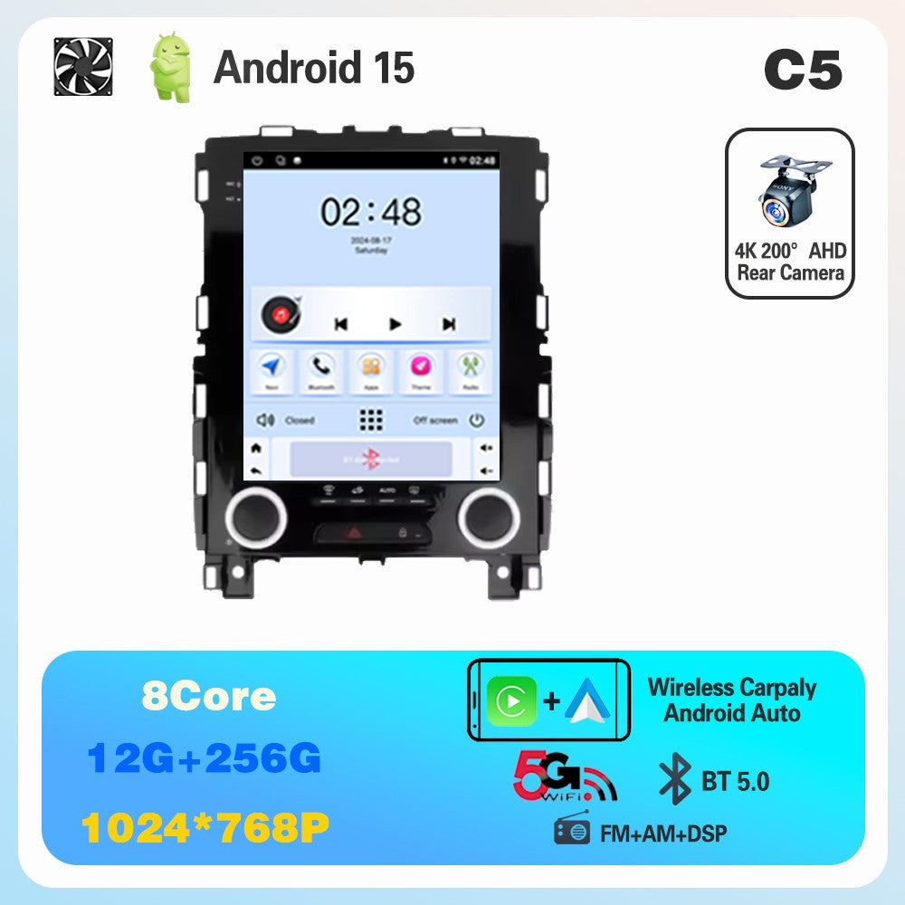 Rádio Android 15 Para Renault Koleos Megane 4 Samsung SM6 Talisman 2017 - 2019 Carro Multimídia carplay sem fio auto 5G WiFi GPS