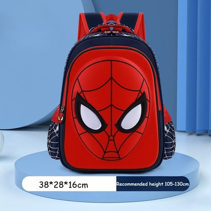 Mochila Infantil Homem-Aranha, Mochila para Menino, Mochila Infantil para Jardim de Infância, Desenho Animado Impermeável, Presente de Halloween e Natal