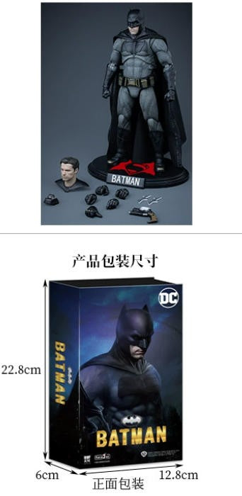 Fondjoy Original DC Movie Batman Joker Wonder Woman Superman Cyborg Harley Quinn 1/9 Articulated Action Figure Toys