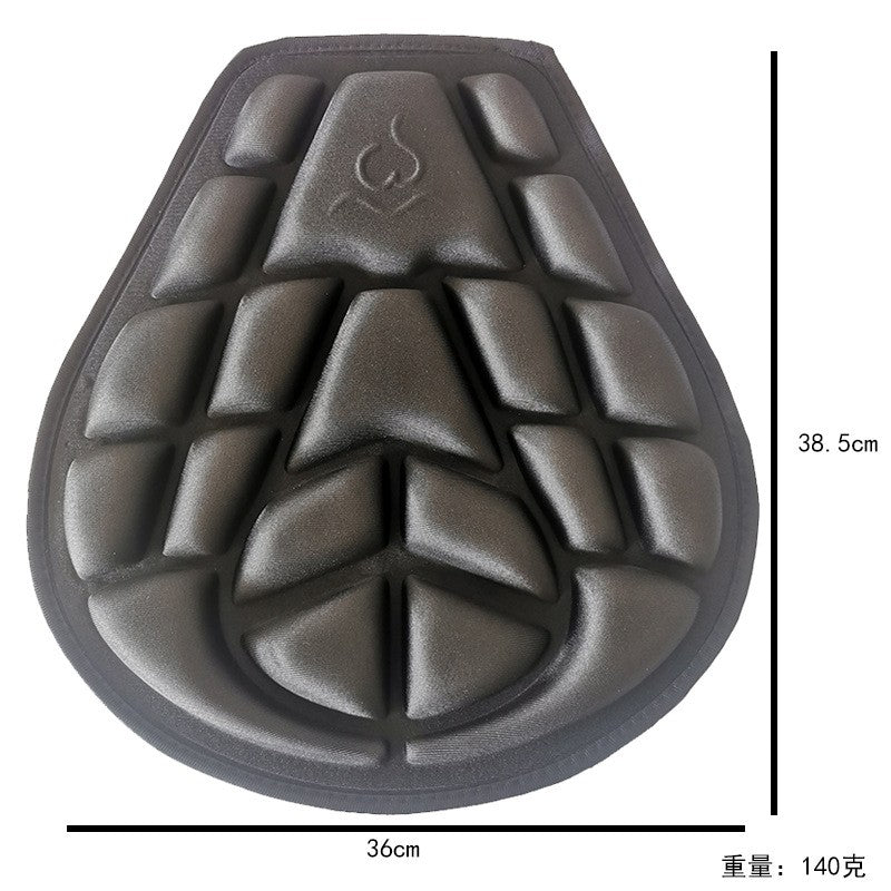 Almofada de Assento de Moto 3D Conforto Gel Almofada de Assento Respirável Capa de Assento Universal com Absorção de Choque para Montanha Avançada