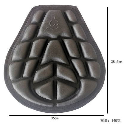 Almofada de Assento de Moto 3D Conforto Gel Almofada de Assento Respirável Capa de Assento Universal com Absorção de Choque para Montanha Avançada