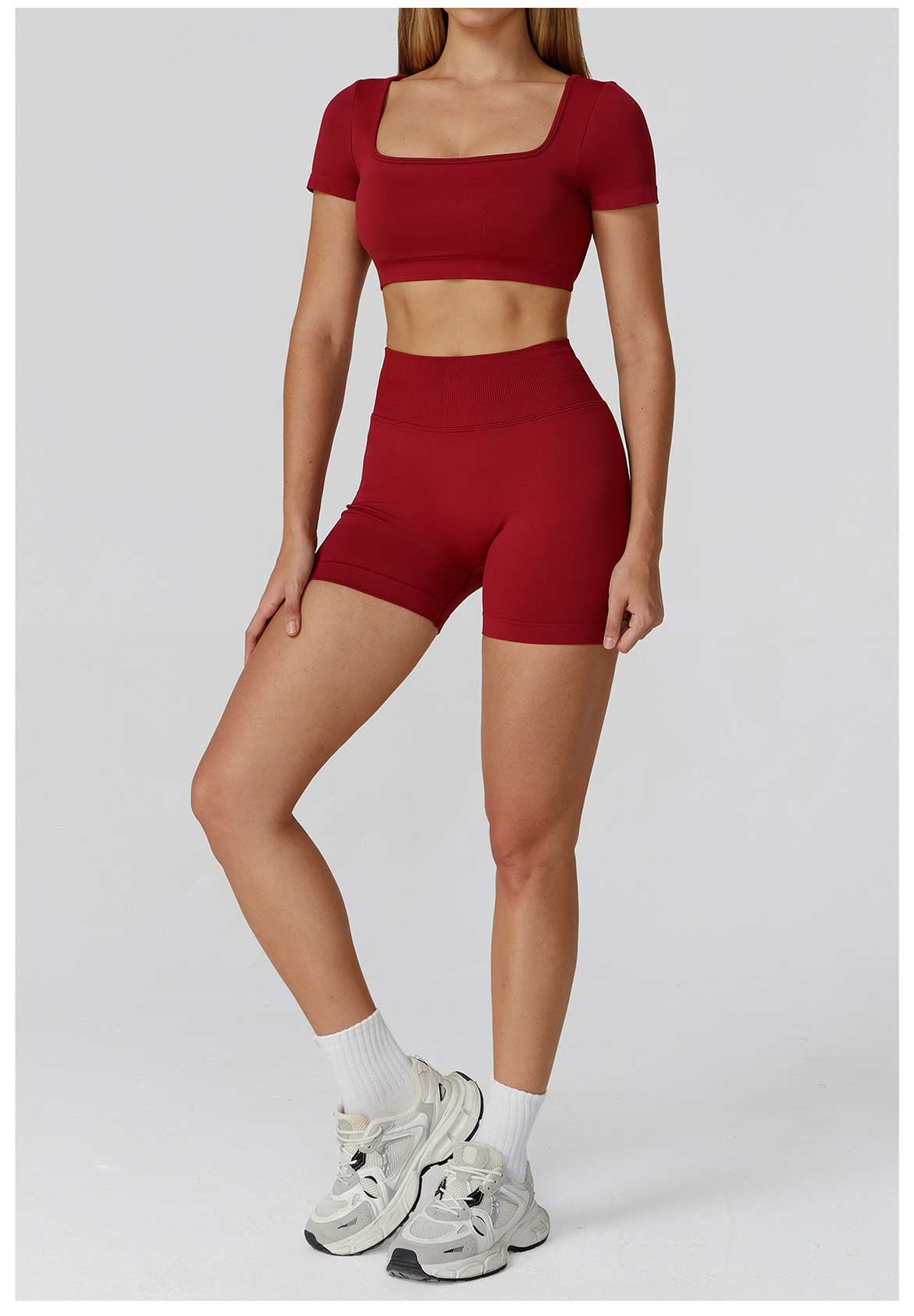 Yoga Clothes Set 2PCS Gym Sportswear Women Sports Bra High Waist Leggings Fitness Suit Running Workout Tracksuit Athletic Wear