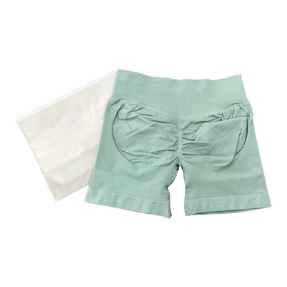 D-logo Impact Shorts Seamless Scrunch Bum Workout Gym Shorts Low Ribbed Waist Band Yoga Short Booty Hight Stretch Running shorts