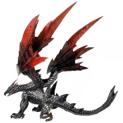 Monster Hunter World Boneco Plus Todos os Dragões Rathalos Nergigante Nargacuga Zinogre Kushala Daora Xenojiiva Boneco Modelo Brinquedos de Presente
