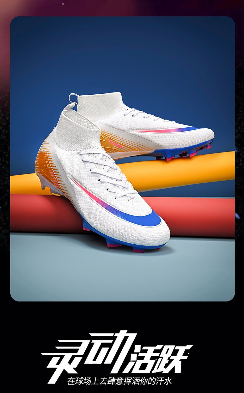 TF/FG Men Soccer Shoes Society Cleats Professional Indoor Football Field Boots Fast Training Outdoor Football Shoes Sneaker