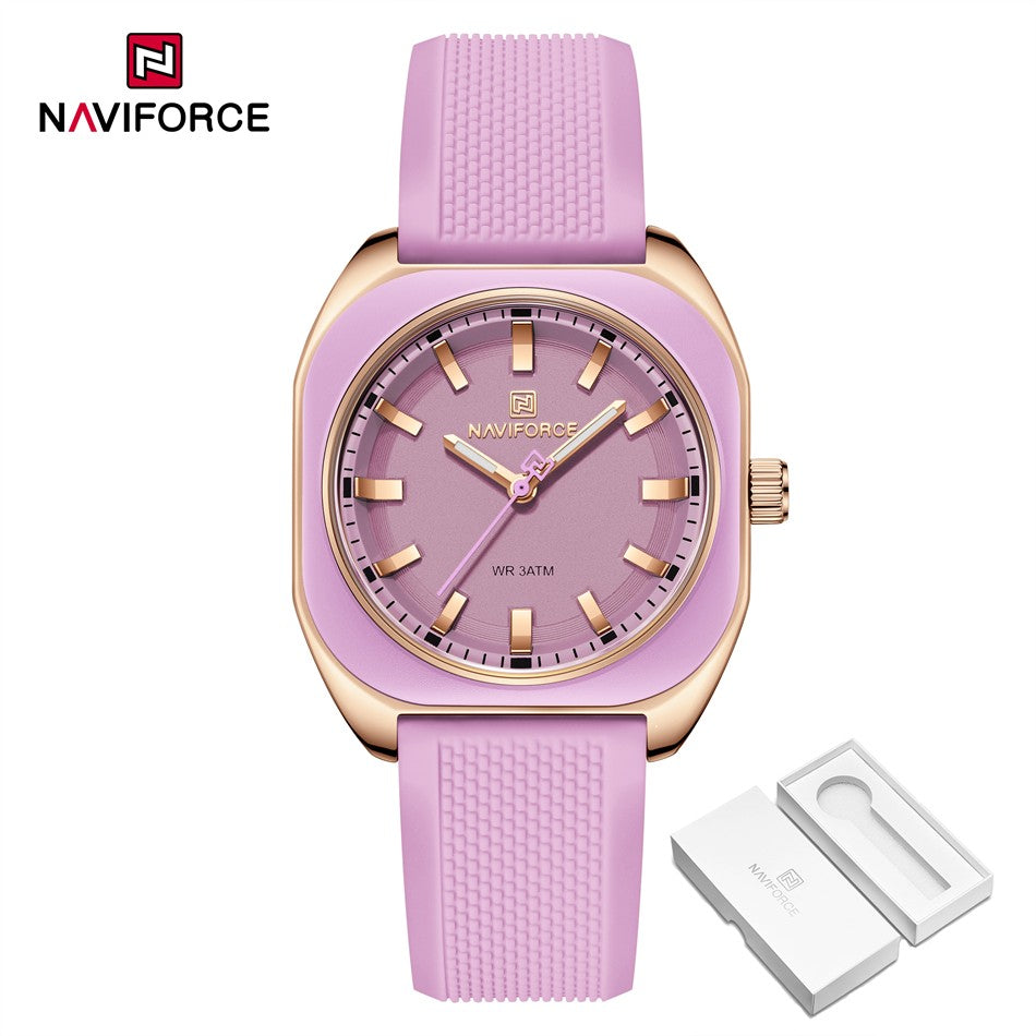NAVIFORCE Elegant Watch For Women Fashion Quartz Wristwatch Woman Watches Ladies Festival Valentine's Day Gift Clock Reloj Mujer