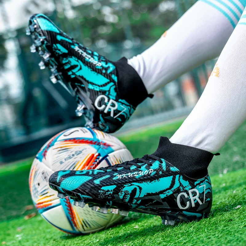 Man Football Shoes Professional Society Soccer Cleats Soccer Boots Non-slip Training Sneaker Artificial Quality Grass Footwear