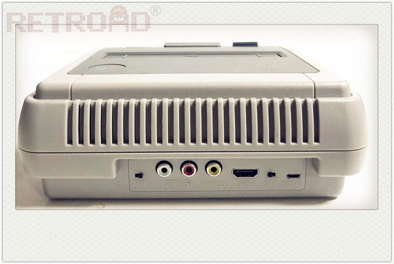 RETROAD 5+Ultra SUPER HD ENTERTAINMENT Main Console Support Super NES/Super Famicom PAL&NTSC Game Cartridge Original Size