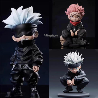 12-13cm Jujutsu Kaisen Anime Figure 2 Style Satoru Gojo Action Figure Lord of the Curse Sukuna Figurine Collection Model Doll To