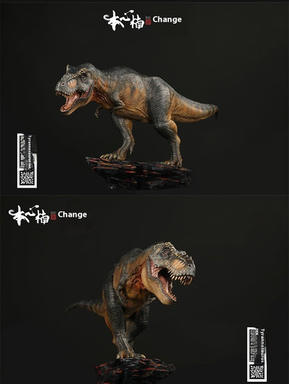 Tiranossauro Rex Eterno Rei Dinossauro Adulto e Infantil Modelo de Brinquedo Figura Enfeite de Mesa Coleção Presente de Festival Surpresa
