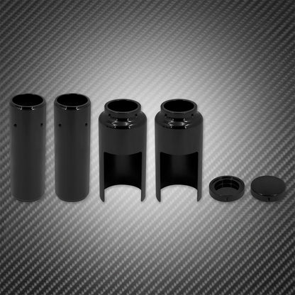 Kit de Capas Protetoras de Amortecedores Dianteiros para Harley Dyna Street Bob FXD Low Rider Fat Bob 2006-17
