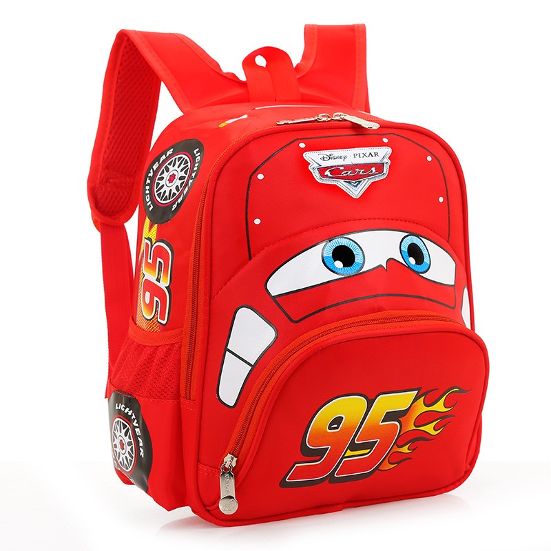 Mochila infantil de carro Disney para creche, mochila de segurança para meninos, alunos do primário, 3-6 anos