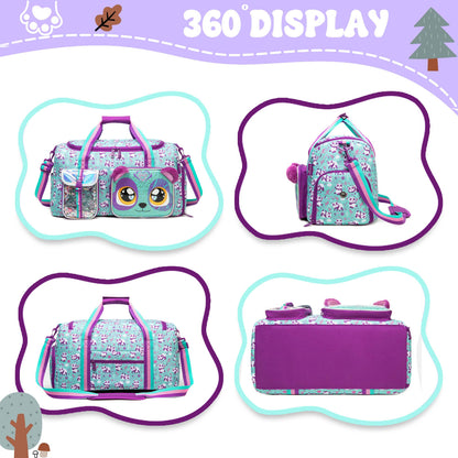 Travel Bag for Girls Lightweight Durable Spacious Carry On Tote for Weekend Gym Business Stylish Adventure Duffel