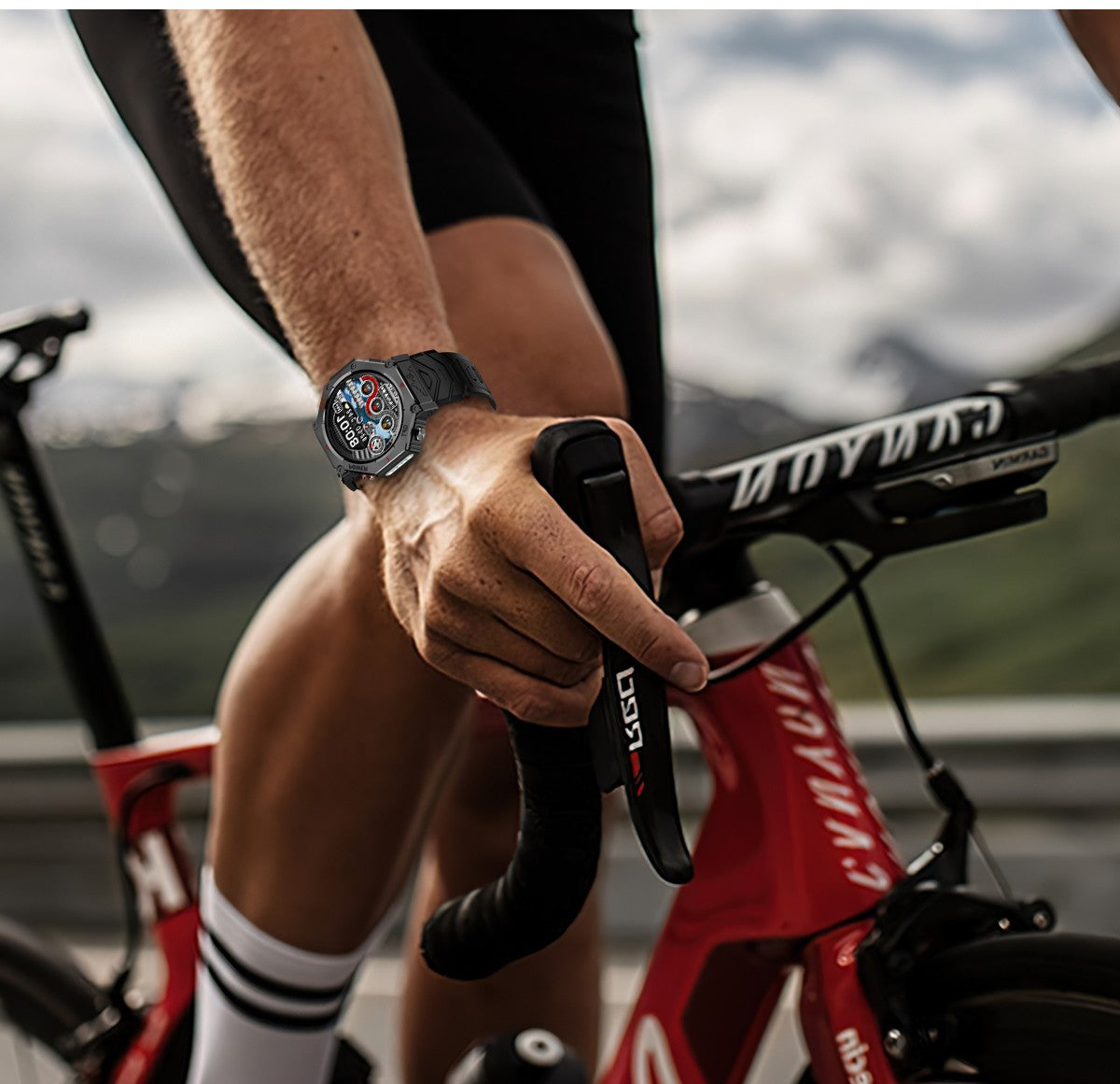 2025 Novo Smartwatch T-Rex 3 Ultra GPS Masculino 10ATM IP68 À Prova D'água GNSS de Banda Dupla Integrado Bússola Smartwatch Esportivo Militar