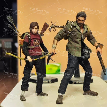 Novo Estoque LIMTOYS LMN004 LMN005 LMN006 1/12 The Last Survivor Joel Ellie Action Figure Modelo 6'' Soldado Conjunto Completo Brinquedos