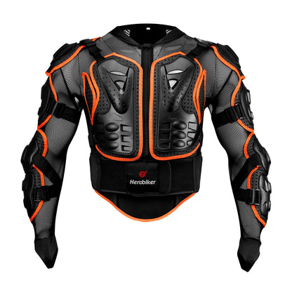 New Motorcycle Jackets Men's Full Body Armor Protection Jackets Motocross Enduro Racing Moto Protective Equipment Clothes S-4XL
