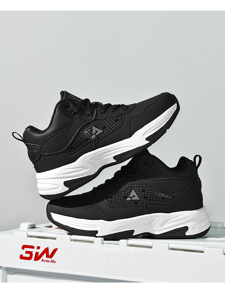 Men's high quality plus size casual sneakers Four seasons soft sole outdoor breathable running shoes students light sports shoes