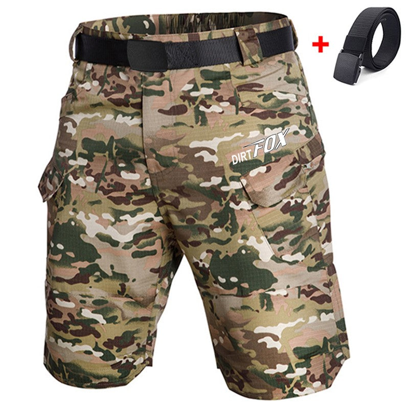 DIRTFOX Men Cycling Shorts Summer Mtb Downhill Pants Waterproof Racing Male Bicycle Clothing Road Bike Motorcycle Cargo Bottoms