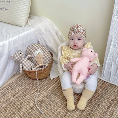 2024 New Little Bear Cloth Art Doll Cute and Creative Cloth Doll Doll Doll Adorable Baby Comfort Toy