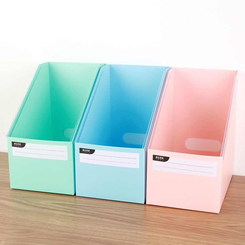 A4 Size Student Foldable Desktop Book Sorting Storage Box Office Stationery for Various Functions