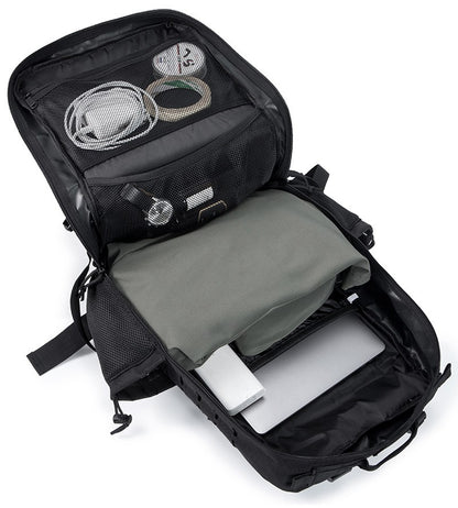 Mochila Tática 45L survival Bag Hunting MOLLE Backpack GYM Para Homens EDC Outdoor Hiking Rucksack com Suporte para Garrafa