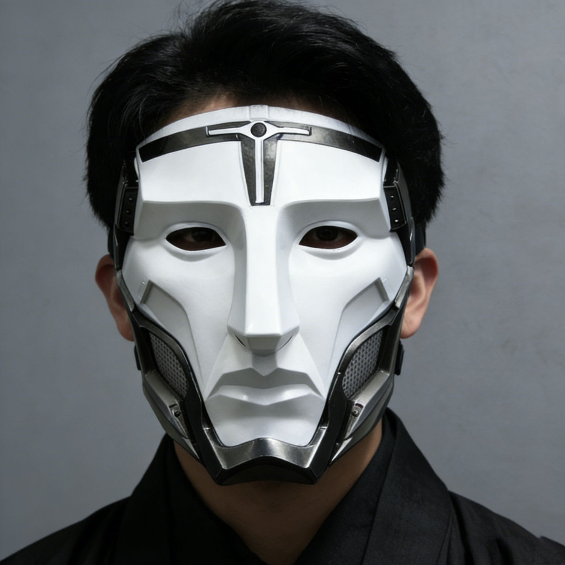 Delta Action Warden Mask Adult Children Gekros Raven Mask Version Warden Masks Tactical Mask Airsoft BB Gun CS Game Cosplay Prop