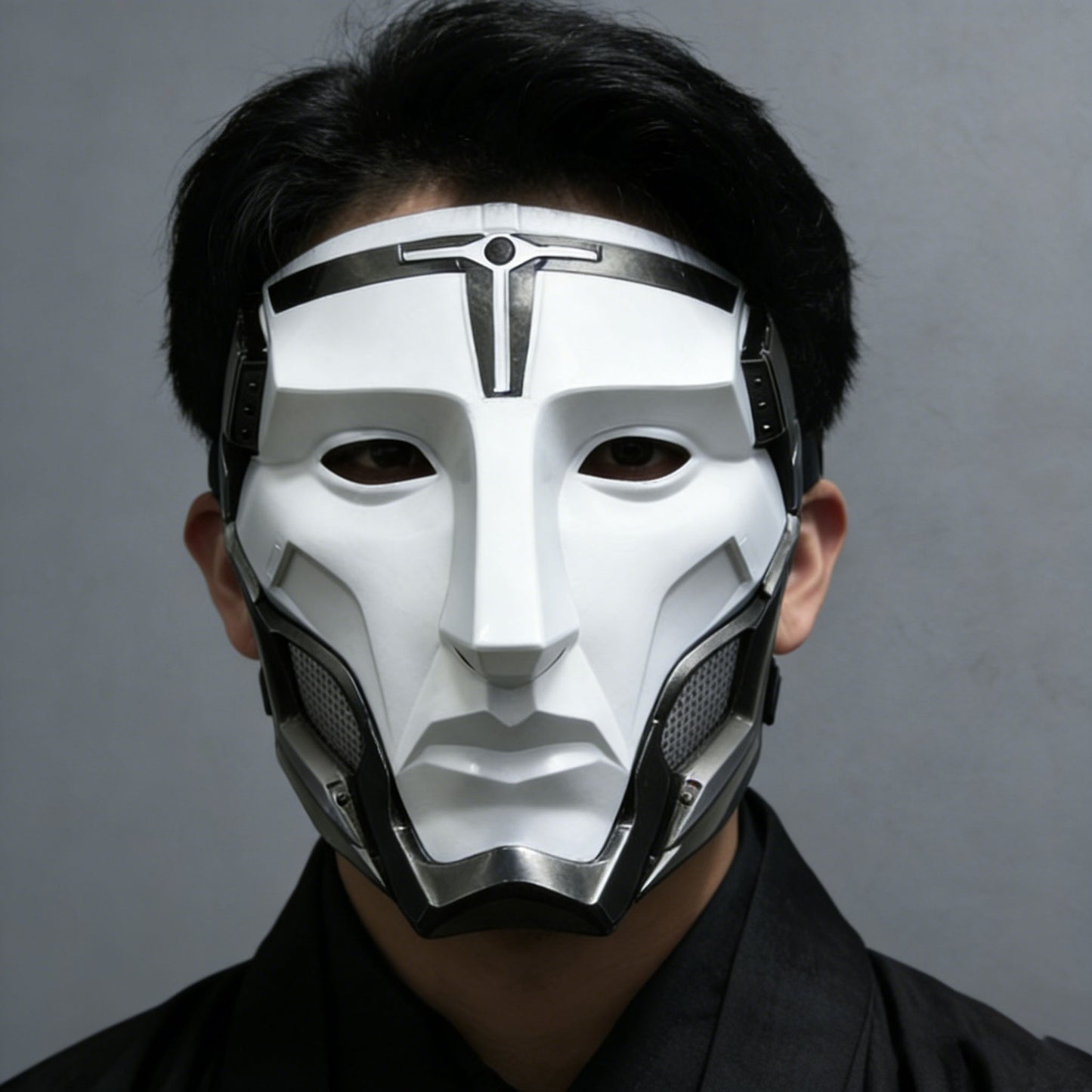Delta Action Warden Mask Adult Children Gekros Raven Mask Version Warden Masks Tactical Mask Airsoft BB Gun CS Game Cosplay Prop