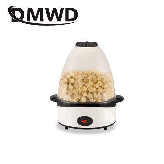Automatic Oil-Popped Popcorn Making Machine Electric Popcorn Maker Stove Commercial Stirring Sugar Heating Corn Popper Roaster