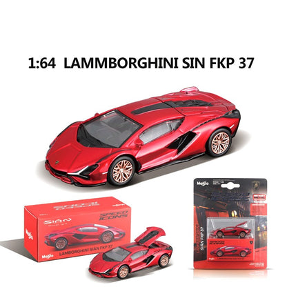 Bburago 1:64 SP1 Ferrari 812 SF90 Competizione Amarelo Liga Miniatura Ferrari Daytona SP3 Esportivo Modelo Fundido Brinquedos Personalizados