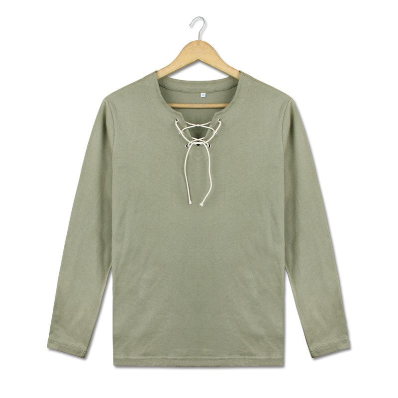 Green / Gray Color Long / Short Sleeve T-shirt Eren Jaeger Cosplay Costume Daily Casual Shirt Anime Clothing